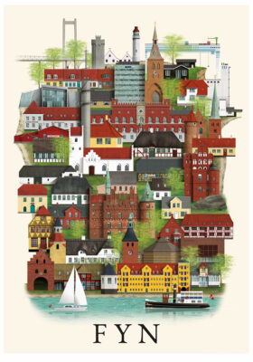 Fyn plakat af Martin Schwartz