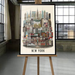 New York poster by Martin Schwartz
