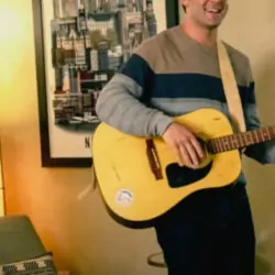New York poster in Ordinary Joe