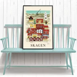 Skagen poster by Martin Schwartz
