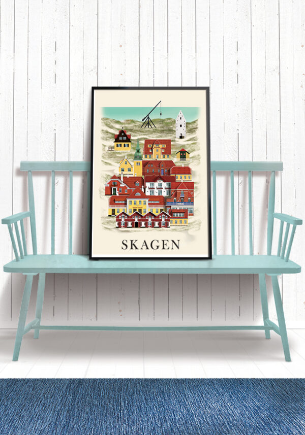 Skagen poster by Martin Schwartz