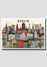 Berlin postcard by Martin Schwartz