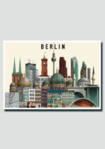 Berlin postcard by Martin Schwartz