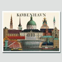 Copenhagen card by Martin Schwartz