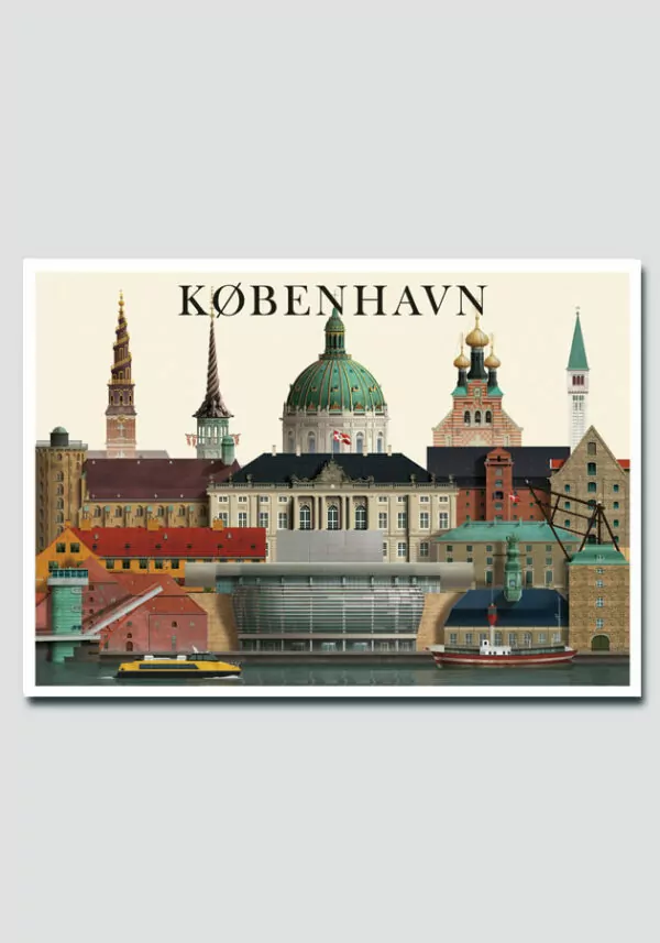 Copenhagen card by Martin Schwartz