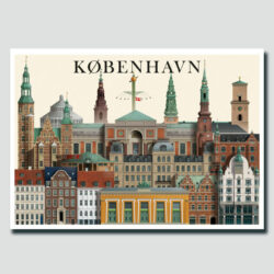 Copenhagen card by Martin Schwartz