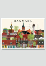 Danmark card by Martin Schwartz