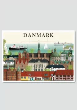 Danmark card by Martin Schwartz