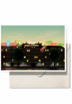 Irmahønen greeting card