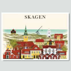 Skagen card by Martin Schwartz