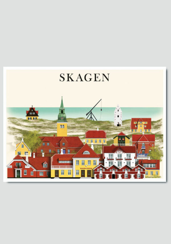 Skagen card by Martin Schwartz