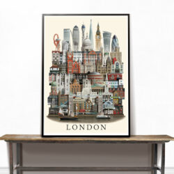 London poster by Martin Schwartz