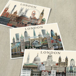 London cards by Martin Schwartz