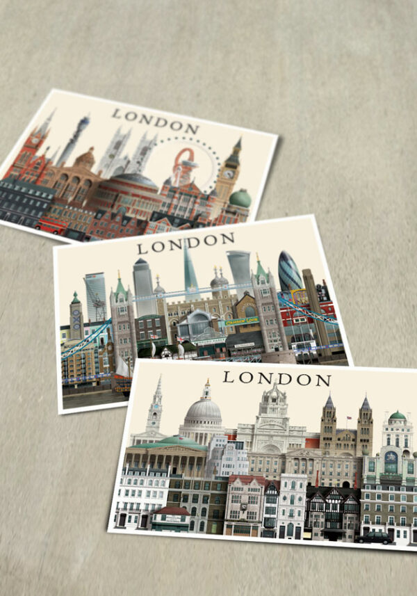 London cards by Martin Schwartz