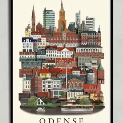 Odenseplakat, Odense poster, Odense print