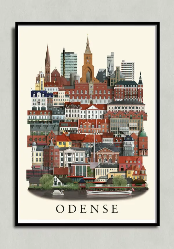 Odenseplakat, Odense poster, Odense print