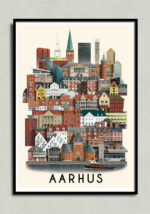 Aarhusplakat, aarhus poster, aarhus print