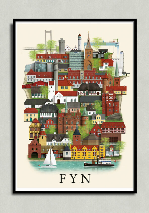 Fyn plakat, Funen poster