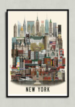 New York poster, New York plakat, New York print