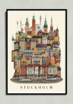 stockholm poster, stockholm plakat, stockholm affisch, stockholm print