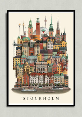 stockholm poster, stockholm plakat, stockholm affisch, stockholm print