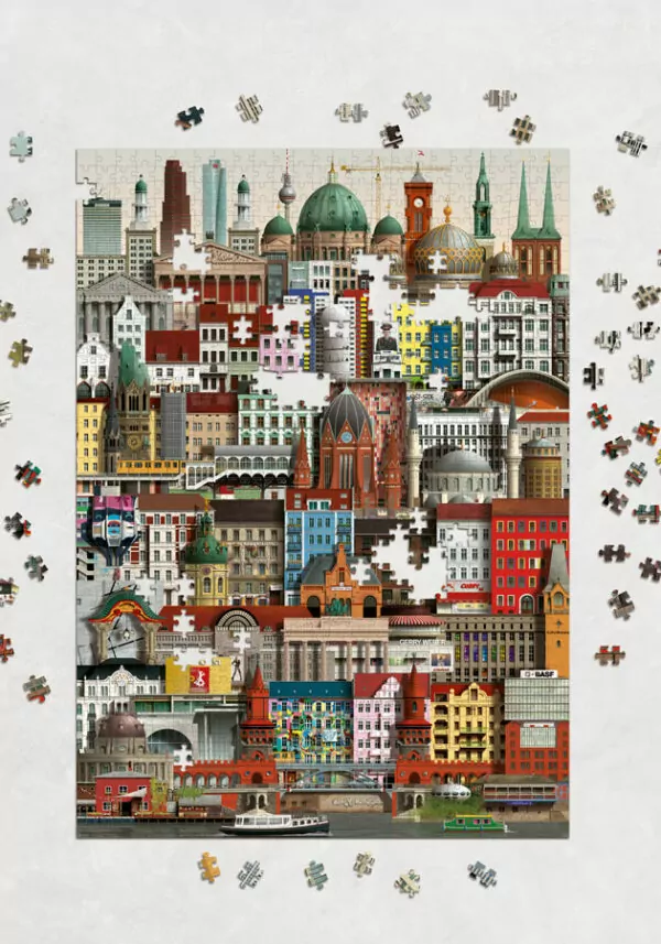 Berlin jigsaw puzzle by Martin Schwartz