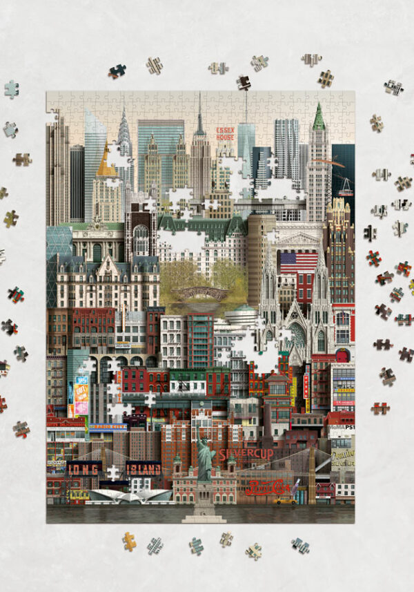 New York jigsaw puzzle by Martin Schwartz