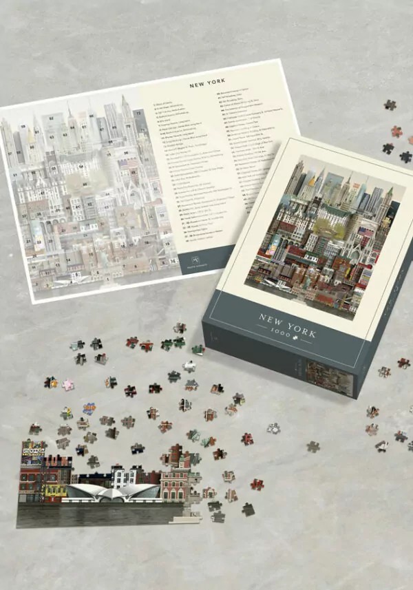 New York jigsaw puzzle by Martin Schwartz