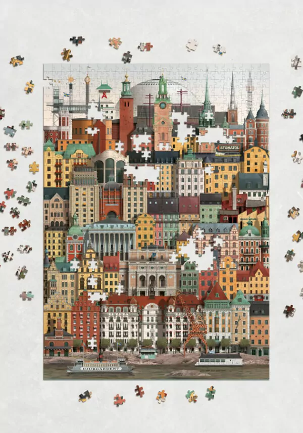 Stockholm jigsaw puzzle by Martin Schwartz