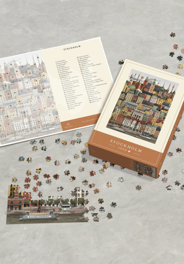 Stockholm jigsaw puzzle by Martin Schwartz