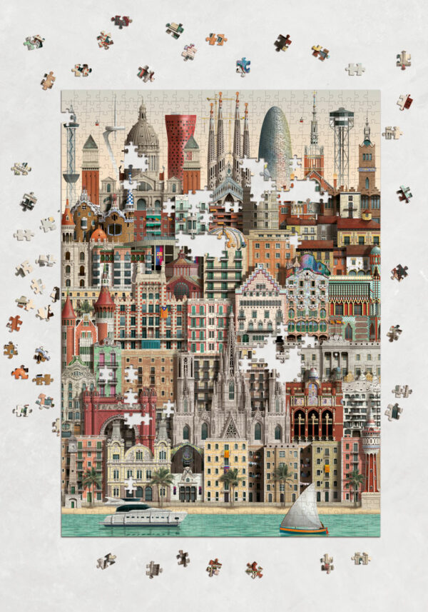 Barcelona (1000 pieces) - Image 2