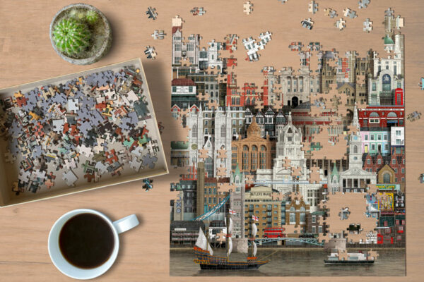 London jigsaw puzzle by Martin Schwartz