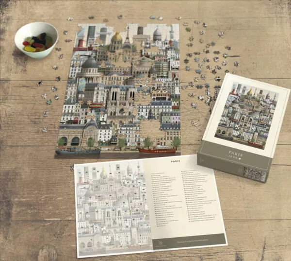 Paris jigsaw puzzle by Martin Schwartz