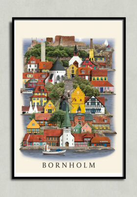 Bornholm plakat – Martin Schwartz