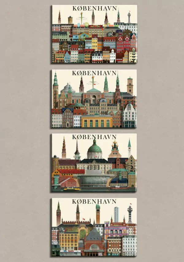København XI magnet - Image 2