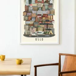 oslo poster by Martin Schwartz