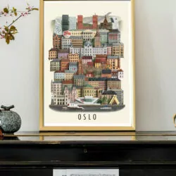 oslo poster by Martin Schwartz
