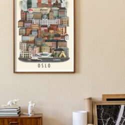 oslo poster by Martin Schwartz