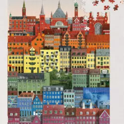Copenhagen rainbow Jigsaw puzzle (1000 pieces) - Image 4