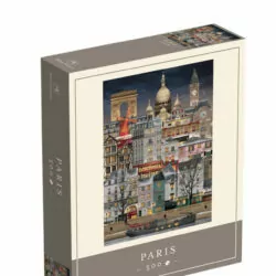 jul i paris puslespil med 500 brikker
