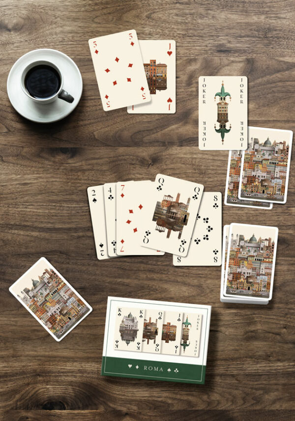 Rome Playing Cards Gift box with 2 decks - Image 3