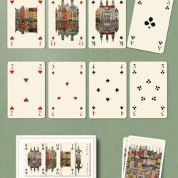 Stockholm Playing Cards Gift box with 2 decks - Image 2