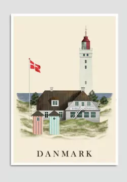 Danmark postkort I (A6)