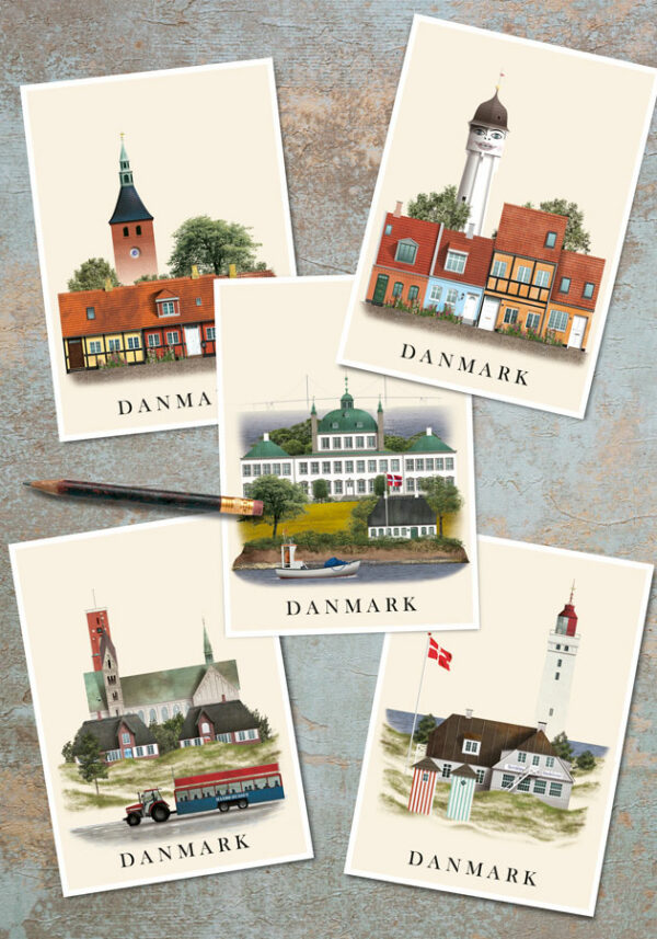 Danmark postkort II (A6) - Image 2