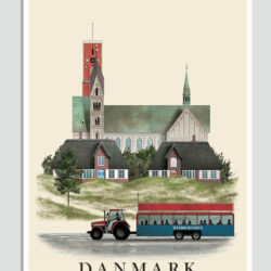 Danmark postkort III (A6)