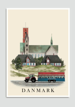Danmark postkort III (A6)