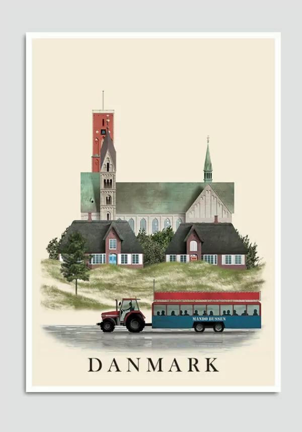 Danmark postkort III (A6)