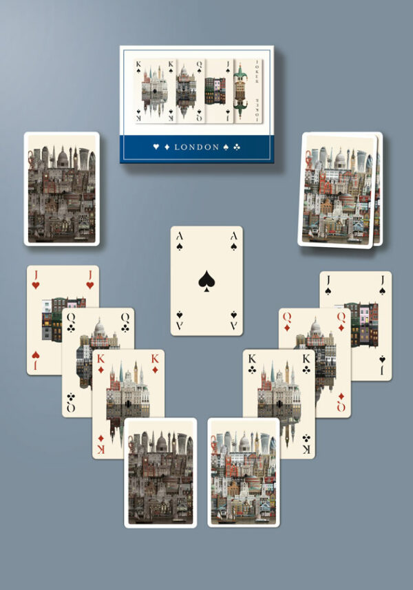 London Playing Cards Gift box with 2 decks - Image 2