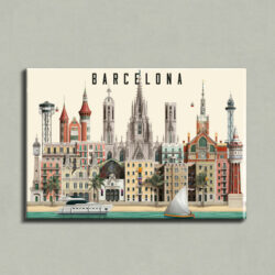 Barcelona magnet I