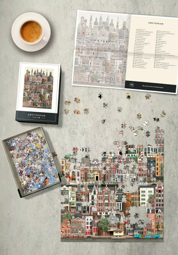 Amsterdam (1000 pieces) - Image 3